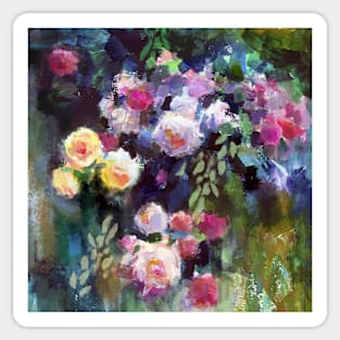 Climbing Roses Sticker